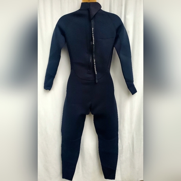 Dark Lightning Wetsuit Neoprene Full Body Black Women's Size 6 - Picture 2 of 3